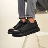 Casual Women's Low Top Sneakers by Apollo | Luiz Z in Midnight Elegance