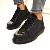 Casual Women's Low Top Sneakers by Apollo | Luiz Z in Midnight Elegance
