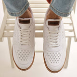Low Top Retro Casual Sneakers for Men by Apollo Moda | Punto Blanc Heritage