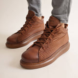 Casual Boots Platform High Tops for Men by Apollo Moda | Pato Earthy Essence
