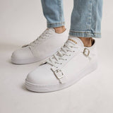 Low Top Casual Sneakers for Men by Apollo | Izmir in White
