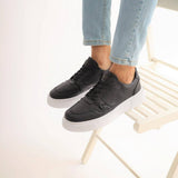 Low Top Casual Sneakers for Men by Apollo Moda | Oxford Monochrome Majesty