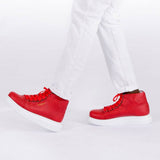 High Top Platform Sneakers for Men by Apollo | Kelly in Fiery Prestige