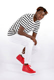 High Top Platform Sneakers for Men by Apollo | Kelly in Fiery Prestige