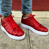 Casual Orthopaedical Comfort Sneakers for Men by Apollo Moda | Zeus Ruby Weave