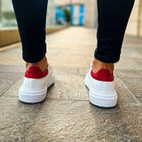 Men's Apollo in White & Red