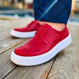 Elegant Shoes for Men by Apollo | Empoli X in Red