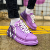 Customized Sneakers for Men by Apollo | Tokyo in Essence in Regal Purple