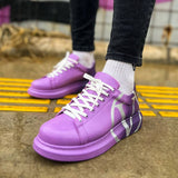 Customized Sneakers for Men by Apollo | Tokyo in Essence in Regal Purple