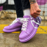 Customized Sneakers for Men by Apollo | Tokyo in Essence in Regal Purple