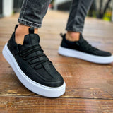 Low Top Casual Sneakers for Men by Apollo Moda | Monza Classic Contrast