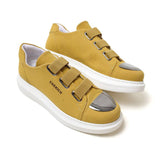 Slip-On Sneakers with Metal Toe for Men by Apollo | Luiz X in Desert Dawn