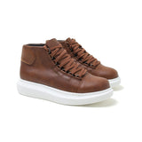 High Top Platform Sneakers for Women by Apollo | Kelly in Earthy Elegance