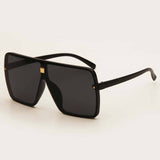 Men Flat Top Shield Fashion Glasses