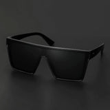 Gafas de moda con escudo superior plano para hombre