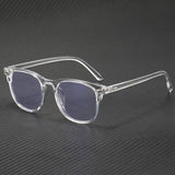 Men Acrylic Frame Anti-blue Light Eyeglasses