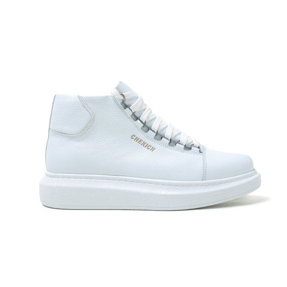 High Top Platform Sneakers for Women by Apollo | Kelly in Pure Purity