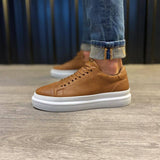 Casual Stylish Men's Sneakers | La La Shoeland | Etoro in Brown
