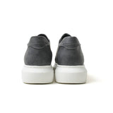 Slip-On Platform Sneakers for Men by Apollo | Luiz in Graphite Grace