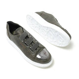 Slip-On Sneakers with Metal Toe for Men by Apollo | Luiz X in Verdant Vogue