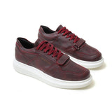 Low Top Casual Sneakers for Men by Apollo | Boko Radiant Red