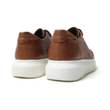 Slip-On Sneakers with Metal Toe for Men by Apollo | Luiz X in Tawny Temptation