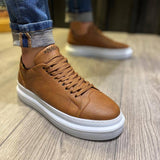 Casual Stylish Men's Sneakers | La La Shoeland | Etoro in Brown