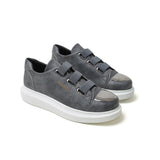 Slip-On Sneakers with Metal Toe for Men by Apollo | Luiz X in Urban Elegance