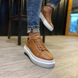 Casual Stylish Men's Sneakers | La La Shoeland | Etoro in Brown