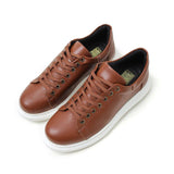 Low Top Casual Platform Sneakers for Women by Apollo Moda | Pluto Rich Brown