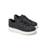 Slip-On Fashion Sneakers for Women by Apollo | Luiz in Monochrome Muse