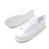 Low Top Casual Everyday Sneakers for Men by Apollo Moda | Pluto Pure White