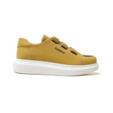 Slip-On Sneakers with Metal Toe for Men by Apollo | Luiz X in Desert Dawn