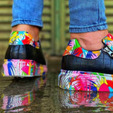 Customized Low Top Sneakers for Men by Apollo Moda | Paolo Serpent Rainbow