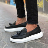 Men's Classic Fashionable Loafers by Apollo Moda | Paris Midnight Class