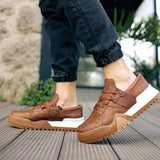 Low Top Casual Sneakers for Men by Apollo | Barcelona Earthy Elegance