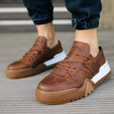 Low Top Casual Sneakers for Men by Apollo | Barcelona Earthy Elegance