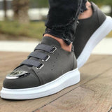 Slip-On Sneakers with Metal Toe for Men by Apollo | Luiz X in Urban Elegance