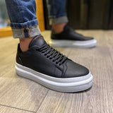 Casual Stylish Men's Sneakers | La La Shoeland | Etoro in Black